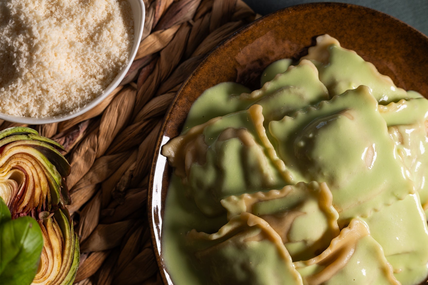 Raviolis végétariens