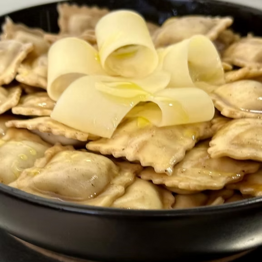 Petits raviolis daube de boeuf